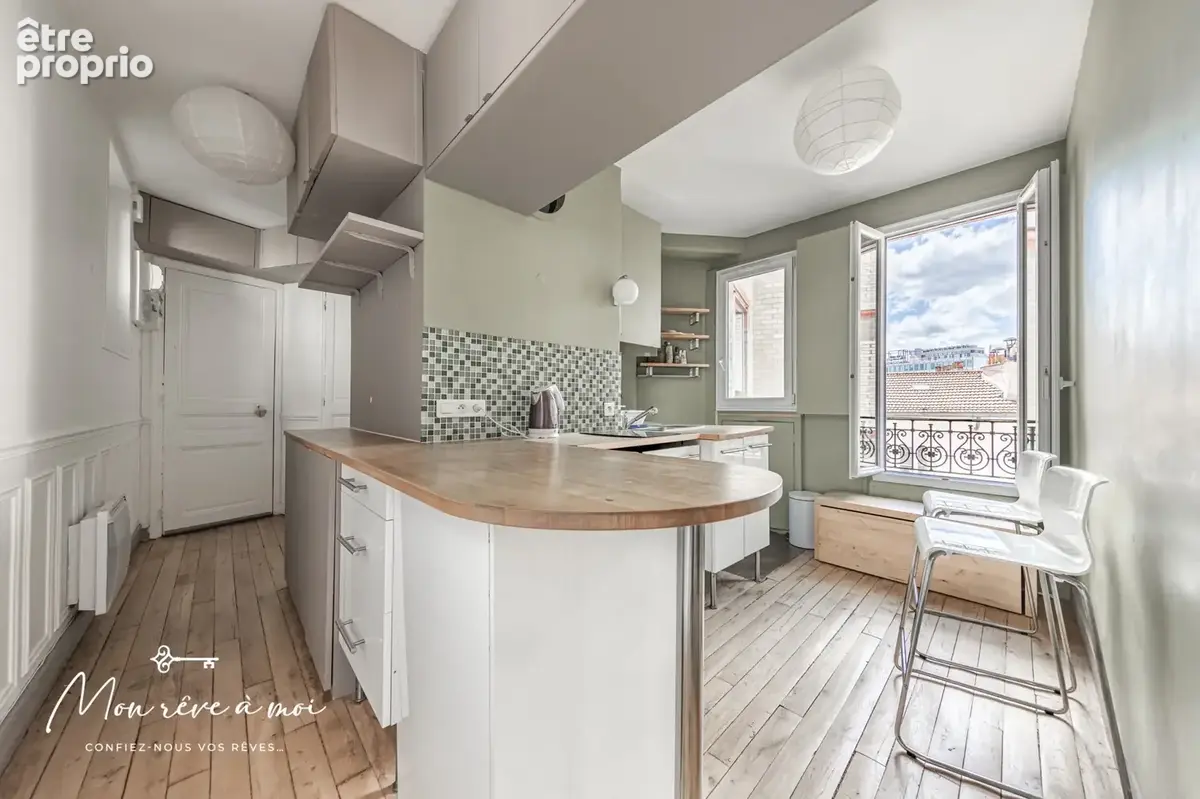 Studio de 41m2 lumineux, traversant et au calme - photo 2
