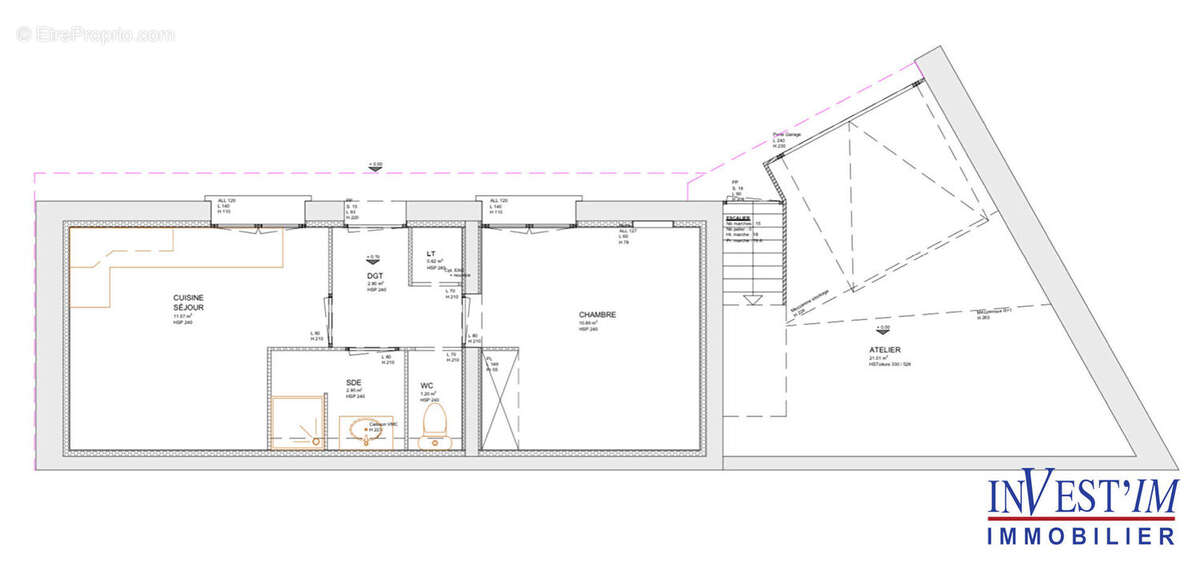 Appartement à PIERRE-BENITE