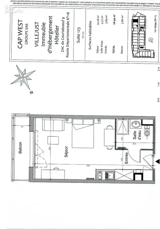 INVESTISSEMENT LOCATIF  VILLEJUST  Résidence Cap West Villejust* - 9.26% de rentabilité - photo 2