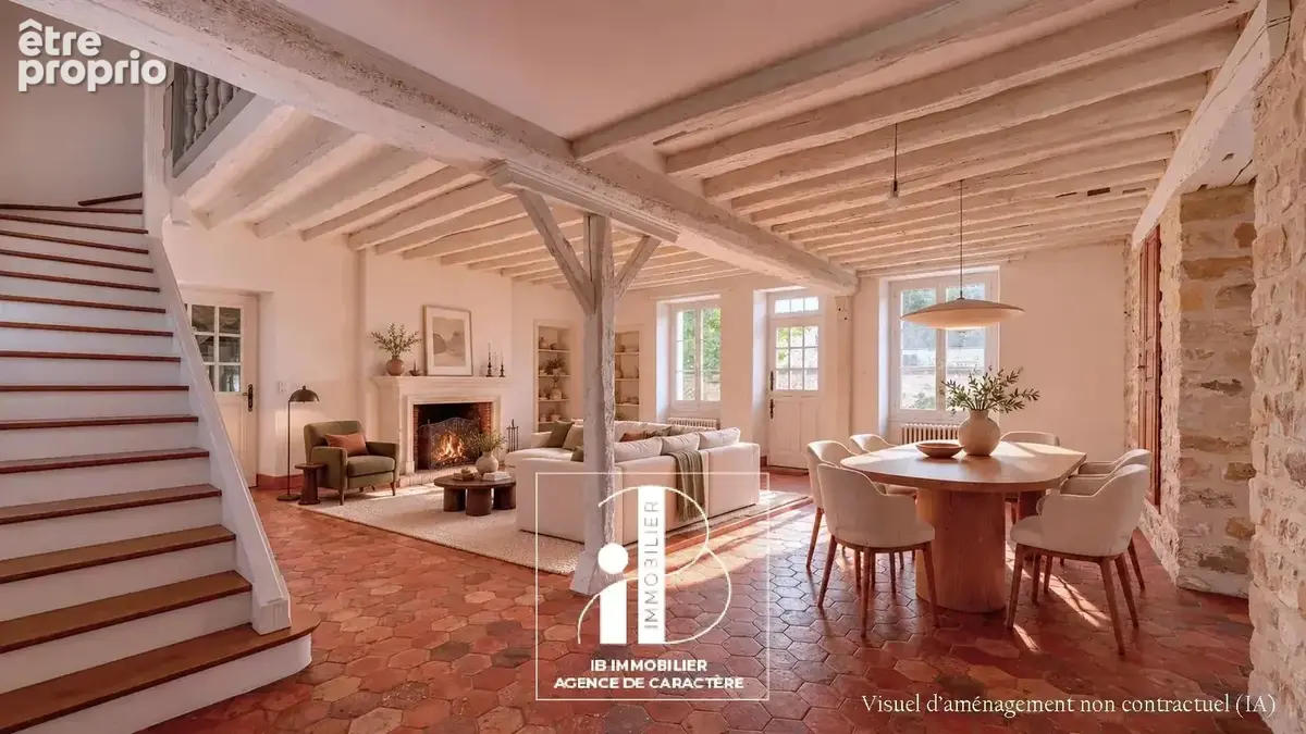 Noisy-sur-école – propriété de charme avec maison d'amis, piscine et jardin - photo 2