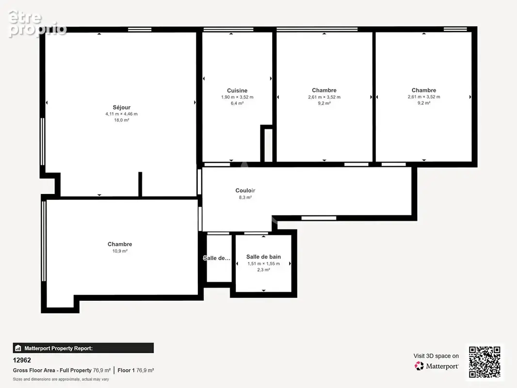 Appartement VILLIERS SUR ORGE 4 pièces 67.41 m² - photo 10
