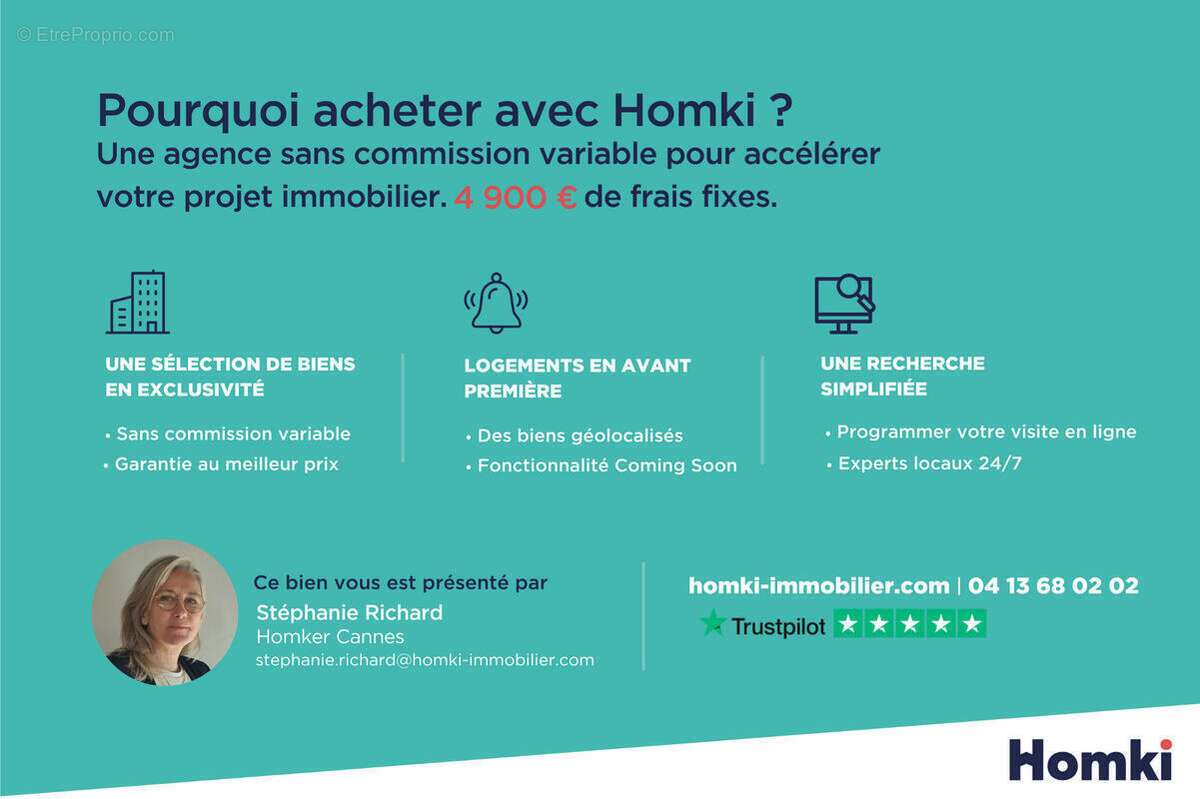 Appartement à LE CANNET