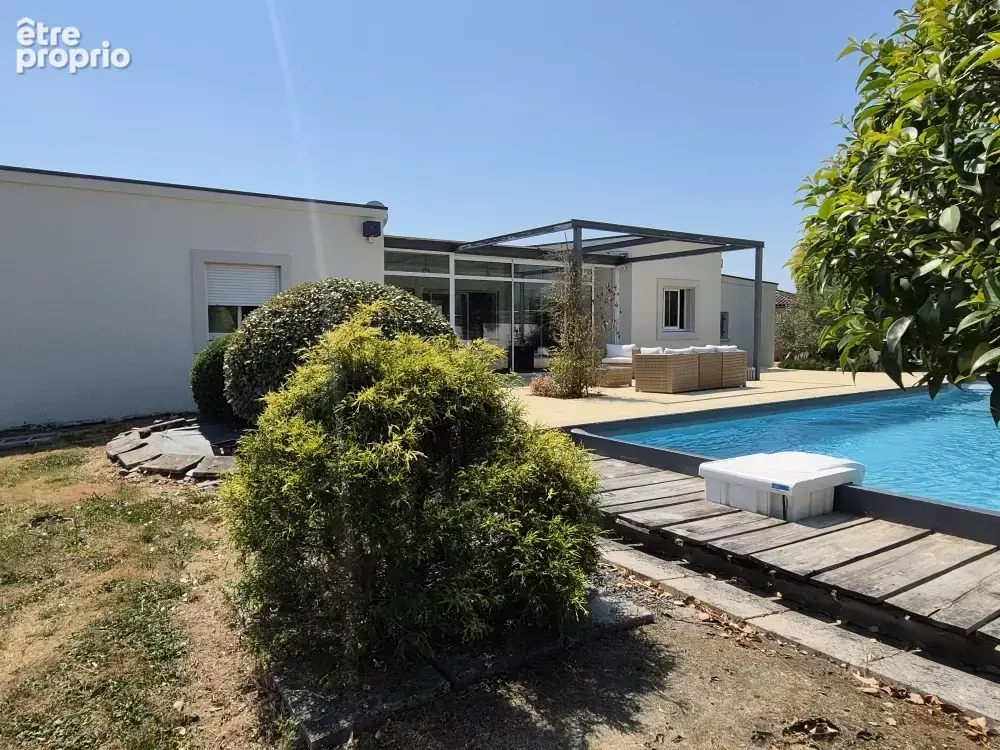A Vendre, Entre Auch et Mirande, Villa contemporaine de plain-pied avec piscine - photo 24