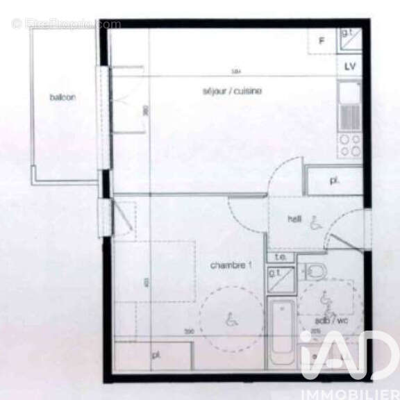 Photo 7 - Appartement à L'ISLE-D'ABEAU