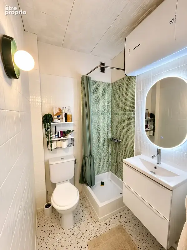 Vue mer au dernier étage, studio rénové avec séjour de 30 m2 - photo 6