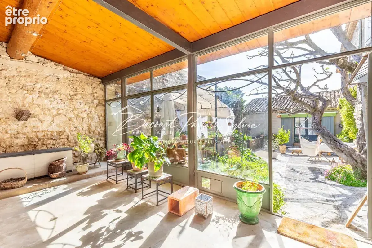 Velleron -ancienne bergerie de caractère - 208 m² -piscine - nouveau prix - photo 4