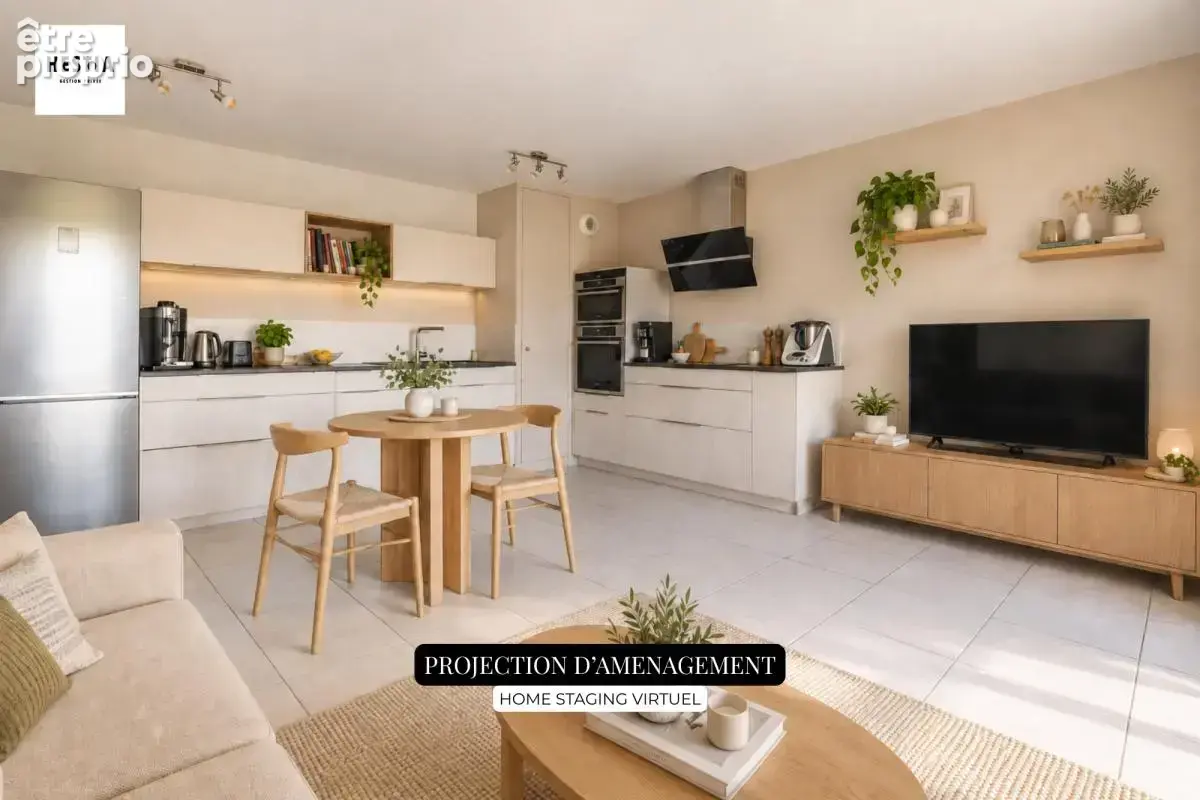 Appartement T3 avec terrasse au calme – Château Gombert - photo 2