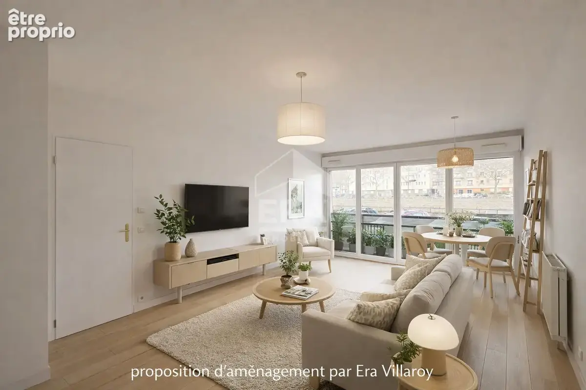 Appartement 47m² à Villaroy - photo 1
