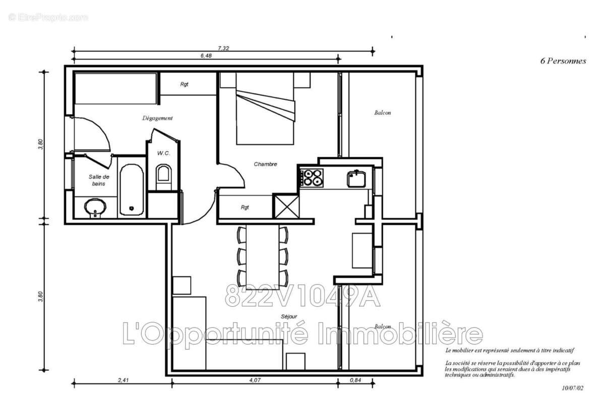 Appartement à MANDELIEU-LA-NAPOULE
