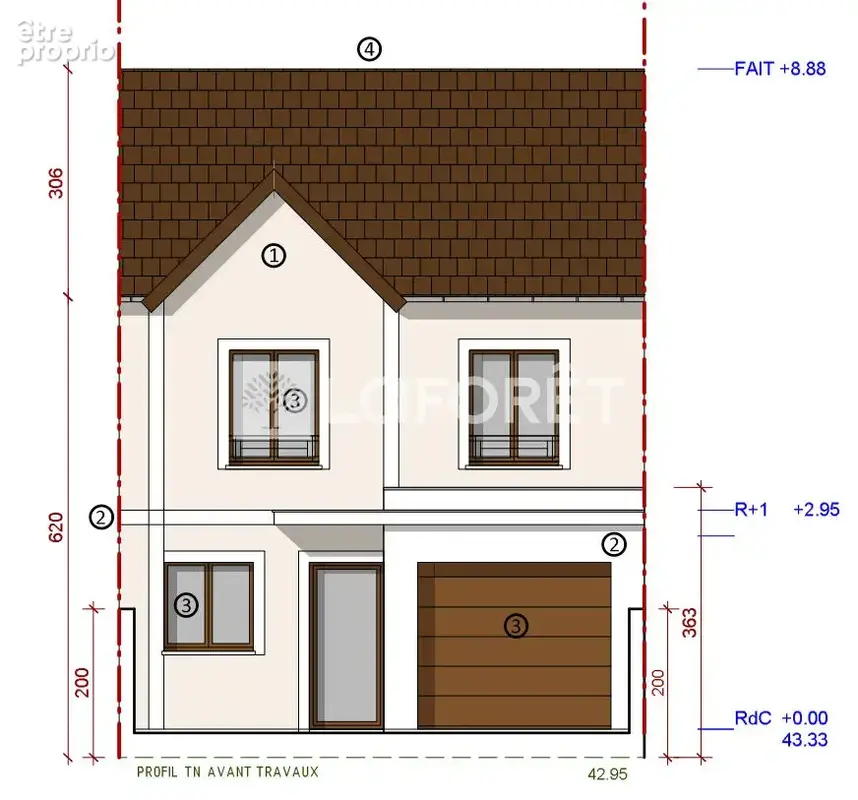 Champigny sur marne - le plant - terrain a batir  de 183 m² avec pc purge - photo 3