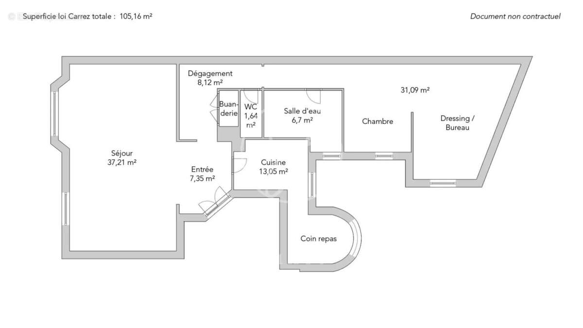 Appartement à PARIS-16E