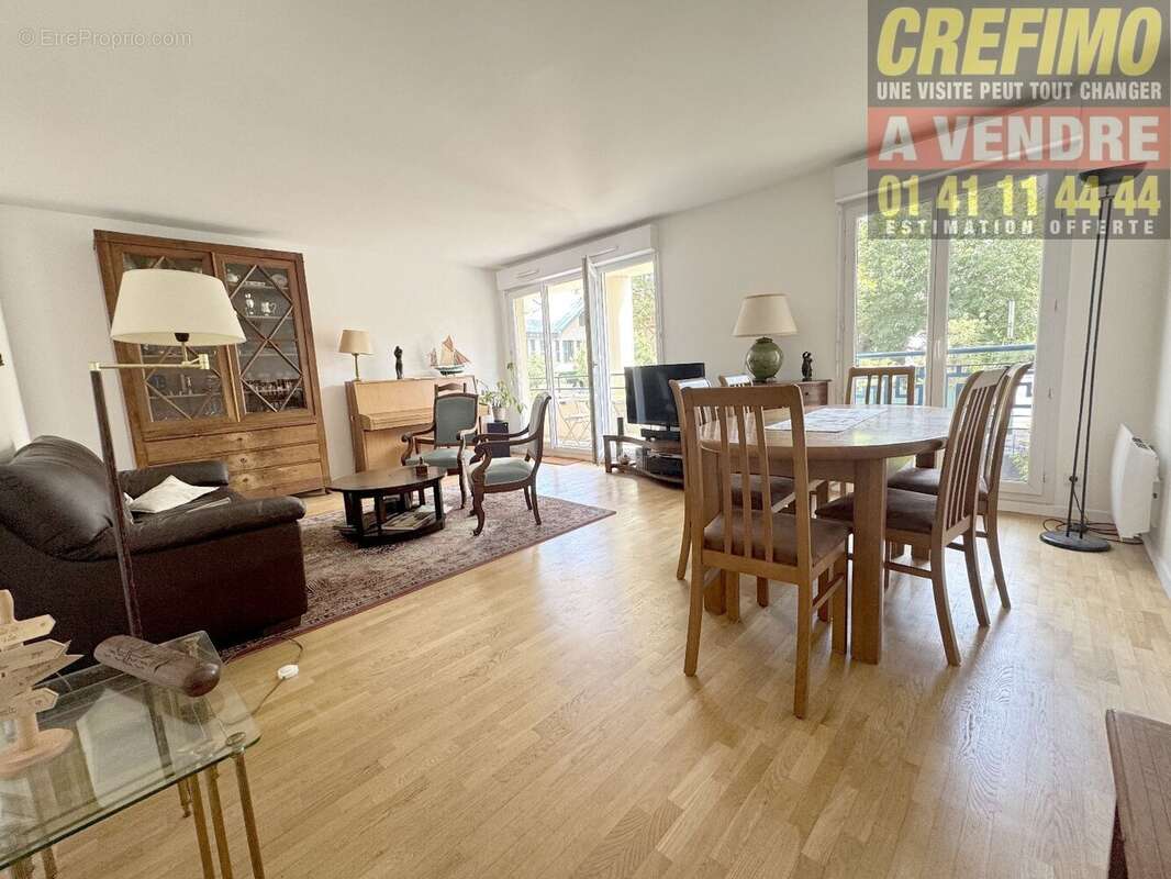 Appartement avec terrasse à vendre à Asnières-sur-Seine  Résidence de standing face aux jardins Louis Vuitton - photo 2