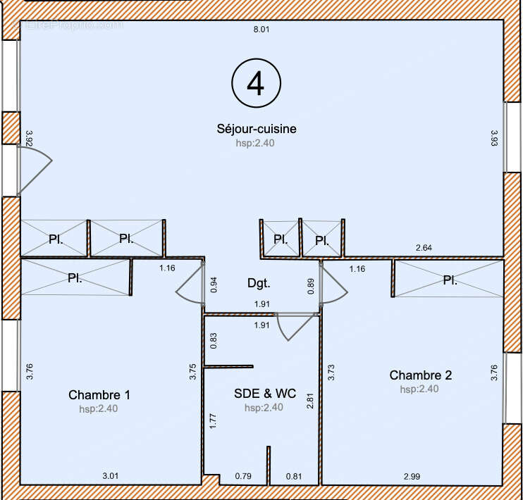 Appartement à MORESTEL