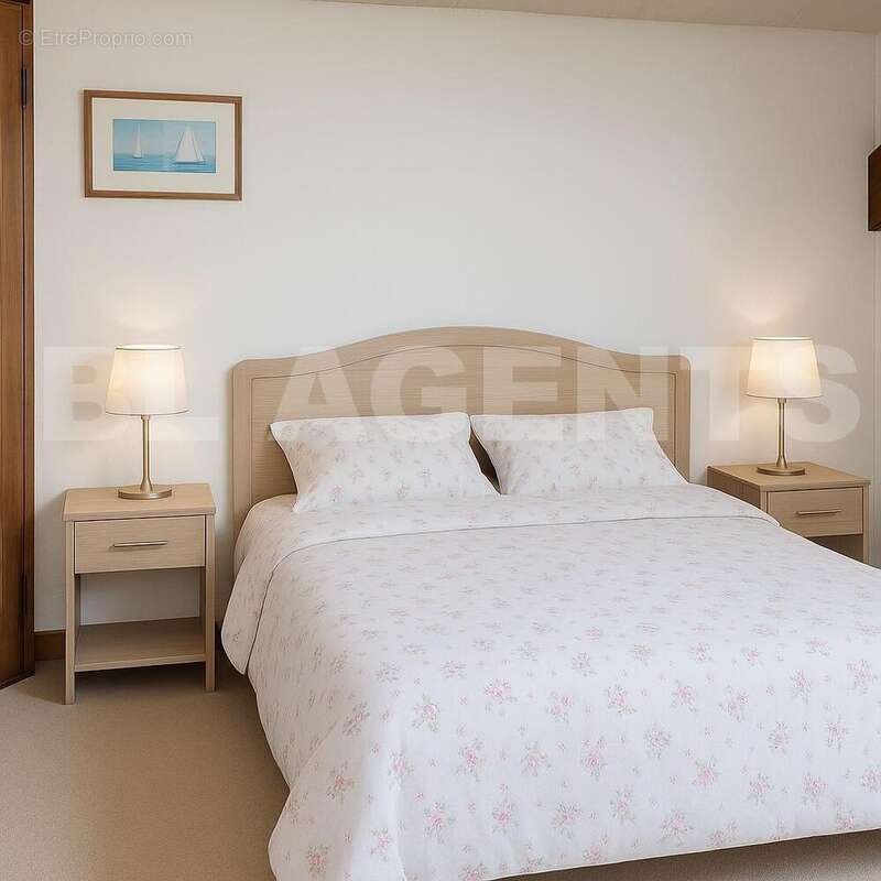 Chambre lumineuse à la décoration douce - Maison à BOSQUENTIN