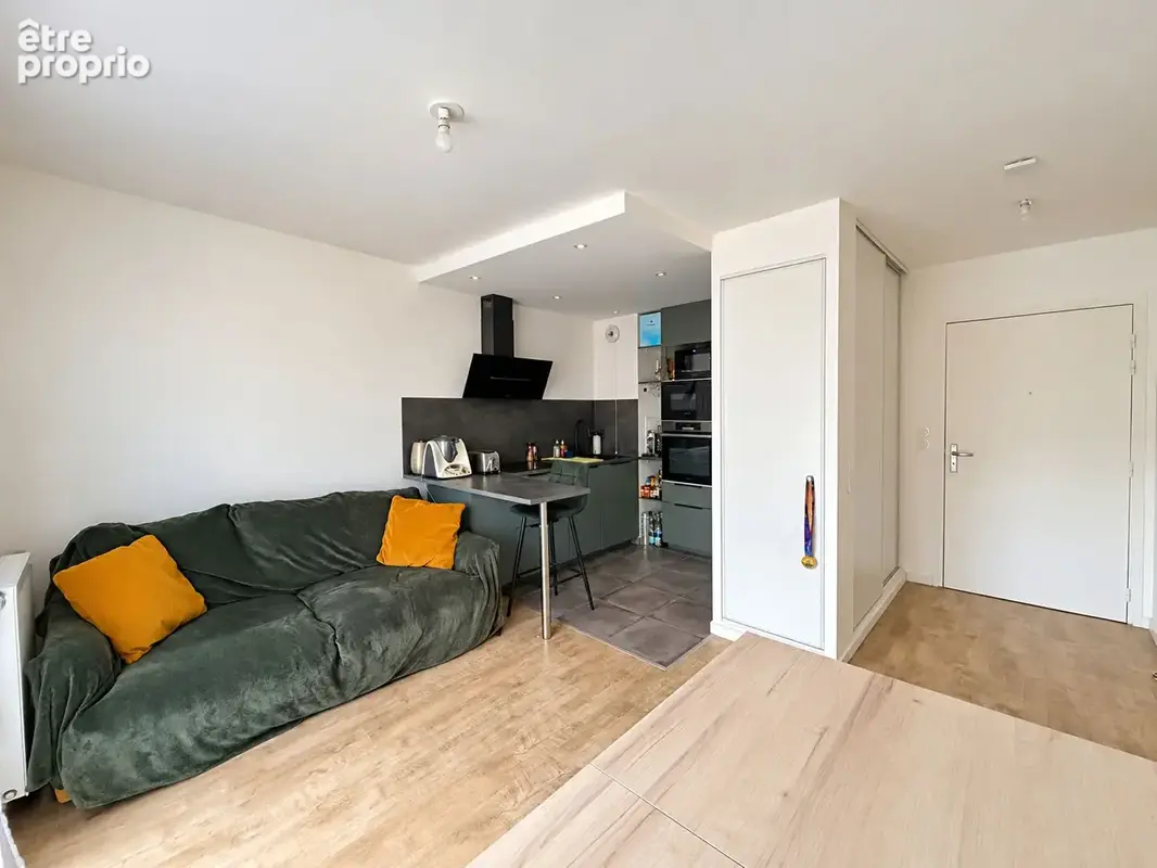 2P  immeuble 2019 Balcon Parking 37m² parfait état! - photo 3