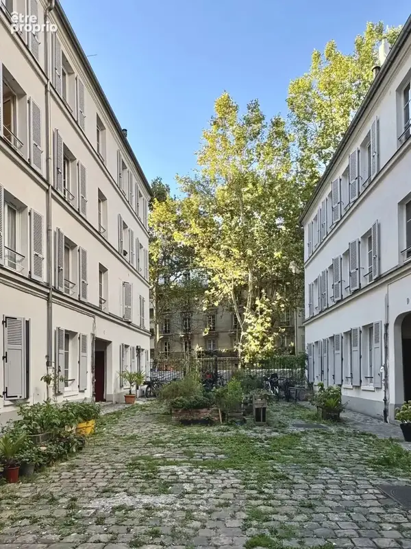 Paris 20e – metro pyrénées  charme sous les toits – duplex dernier étage - photo 13