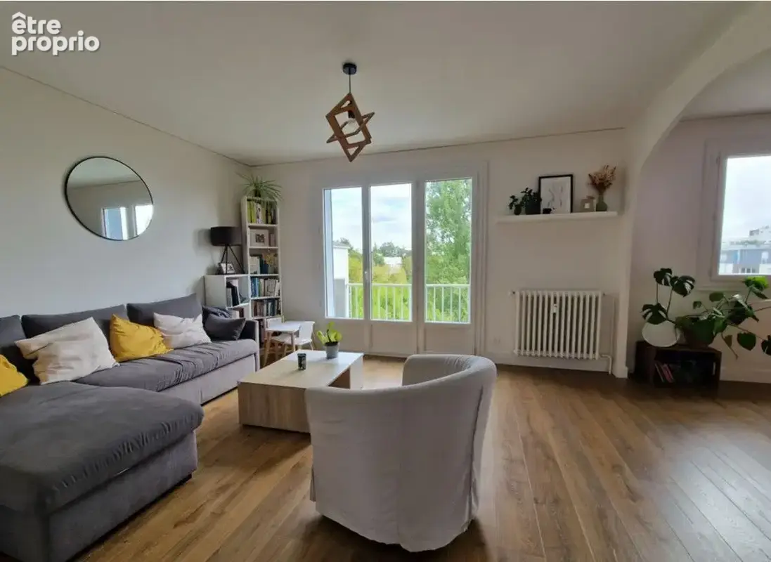 appartement T4, 70m², dernier étage - photo 3
