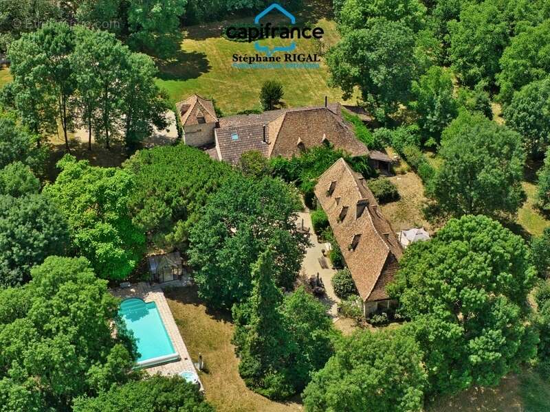 Propriete à vendre à Beaumontois en Périgord, Maison et gîte de 340m2 habitables sur 1,7ha avec piscine - photo 19