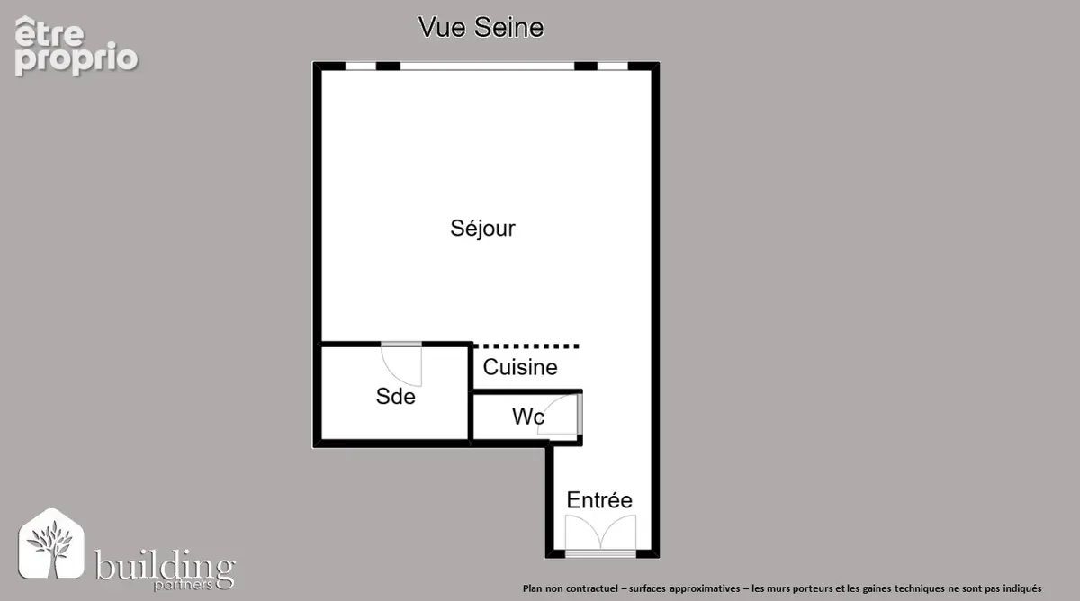 Île de la Jatte Neuilly-sur-Seine - Studio 51,65 m² - photo 2