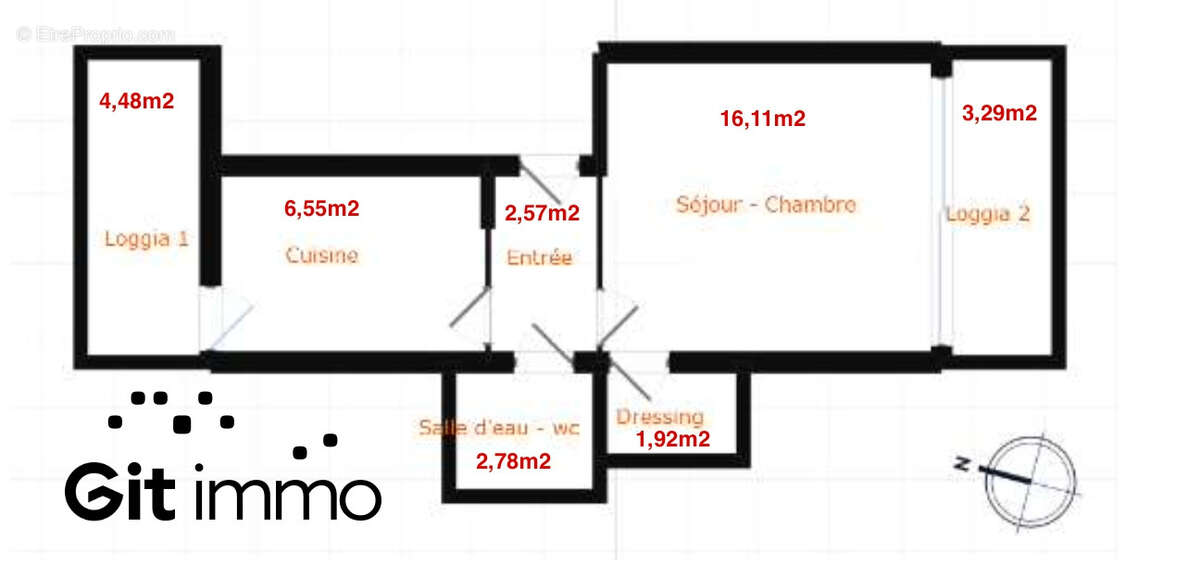 Appartement à MARSEILLE-9E