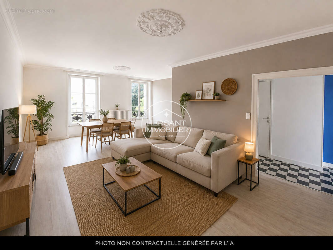 Beaux volumes pour cet appartement dans le quartier de Blois Vienne ! - photo 2