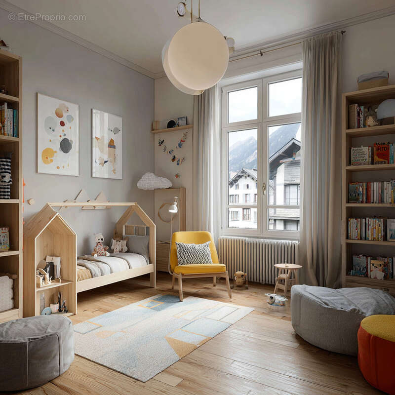 Duingt   Lac d'Annecy  Appartement T3 aux combles avec deux balcons et parking intérieur - photo 4