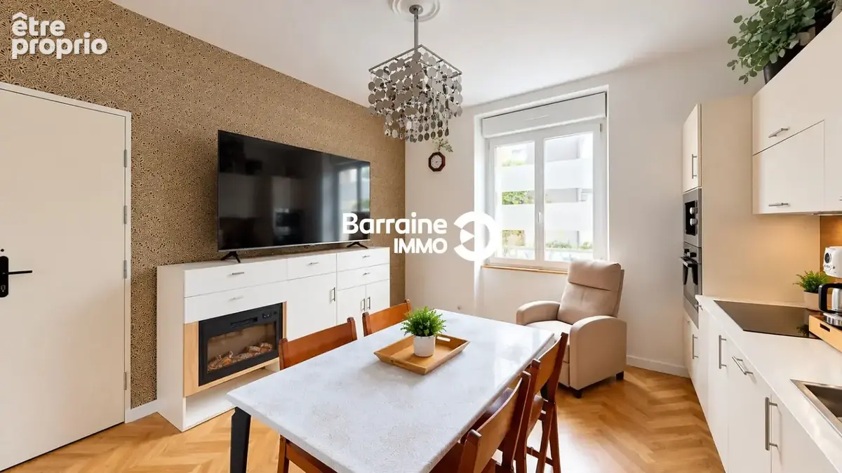 GUIPAVAS APPARTEMENT T1 Bis de 30.88 m² - Parfait état - photo 2