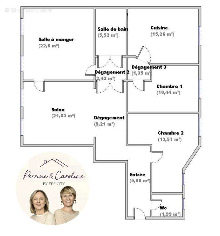 Appartement à LYON-2E