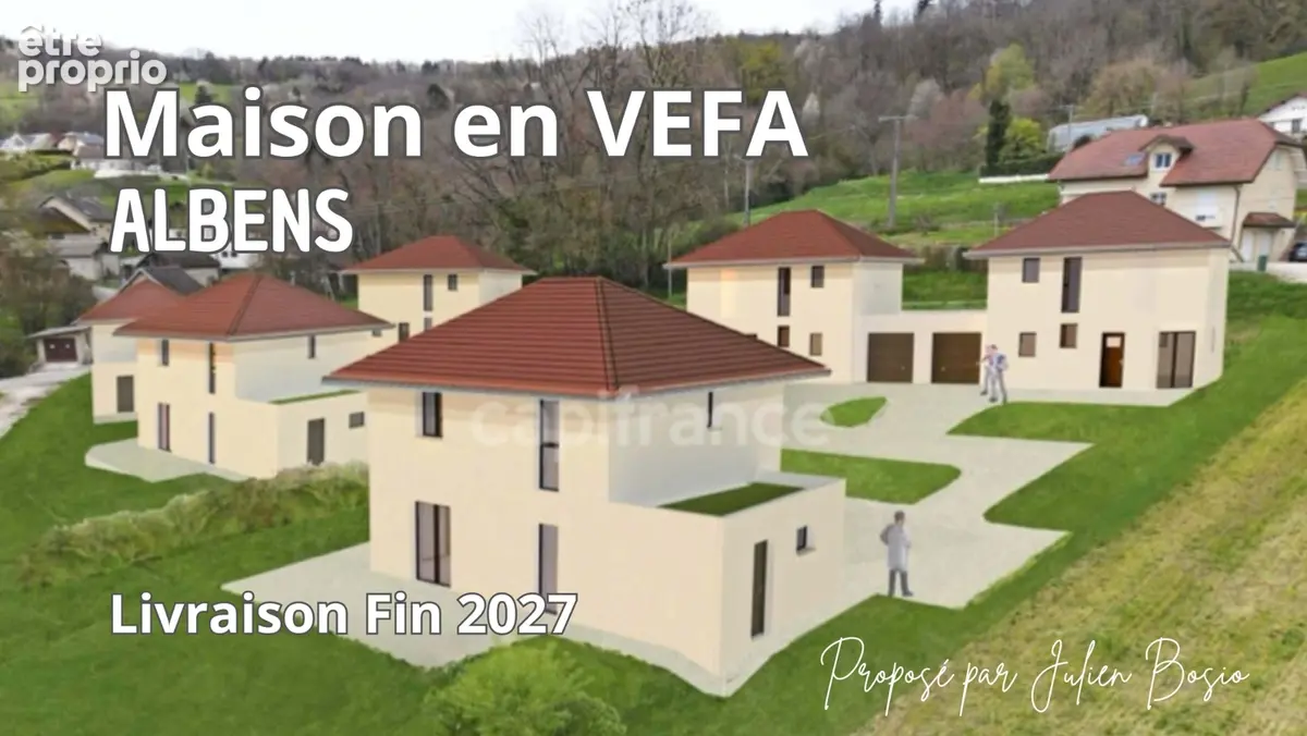 Dpt Savoie (73), à vendre ALBENS maison VEFA P5 de 108,45 m² - photo 7