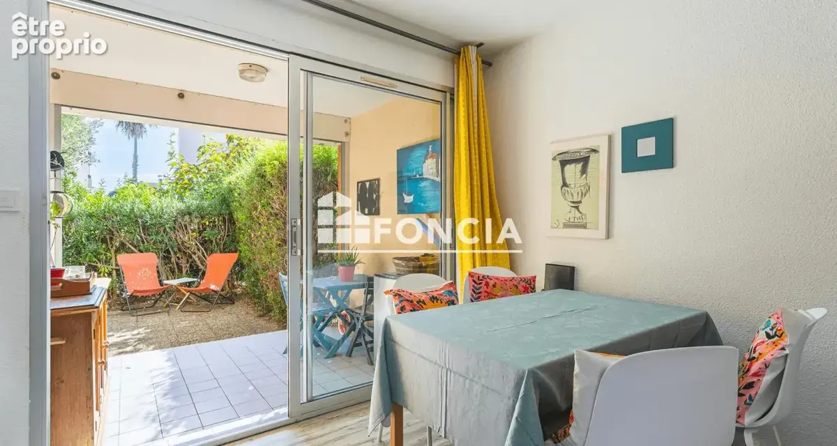 T2 en rez-de-jardin avec piscine – box en sous sol- à 800 m des plages - photo 3