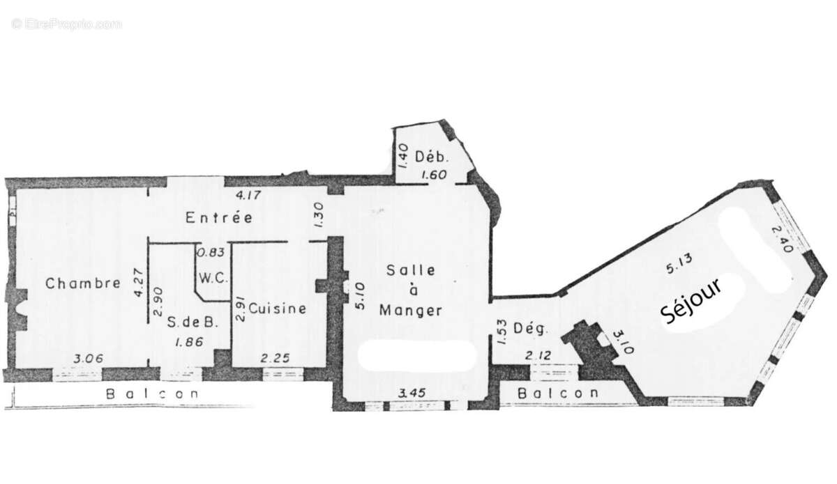 Appartement à PARIS-18E