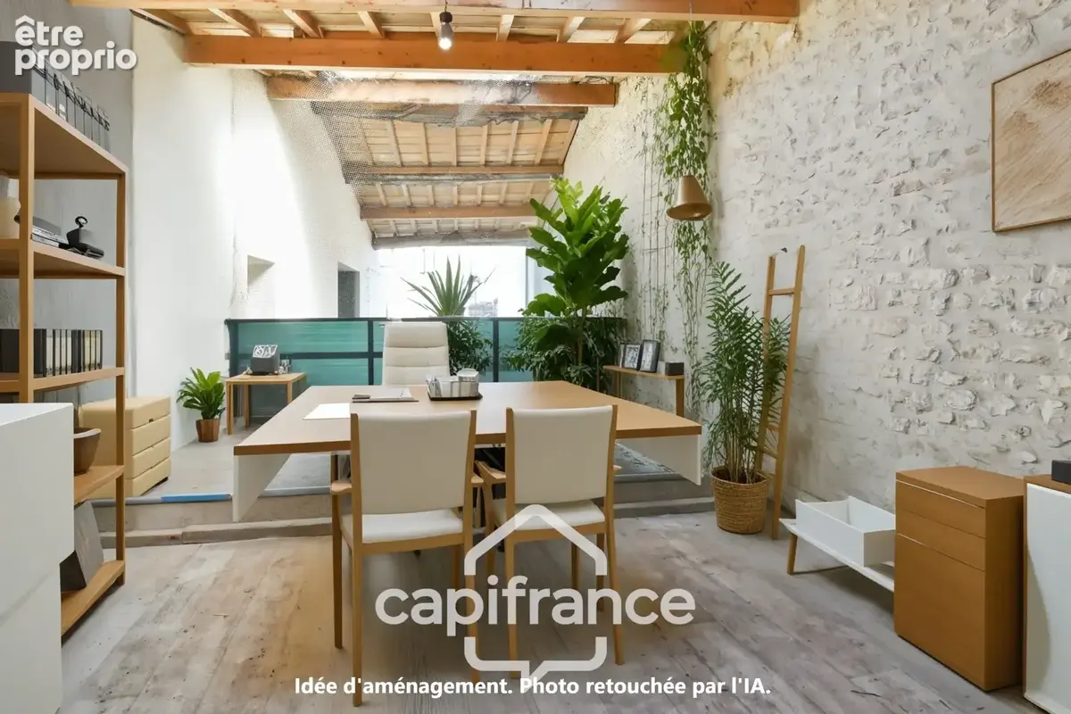 Maison rénovée à vendre 4 pièces SAINT JEAN D'ANGELY (17) avec atelier, cour et jardin potager de 421m² - photo 12