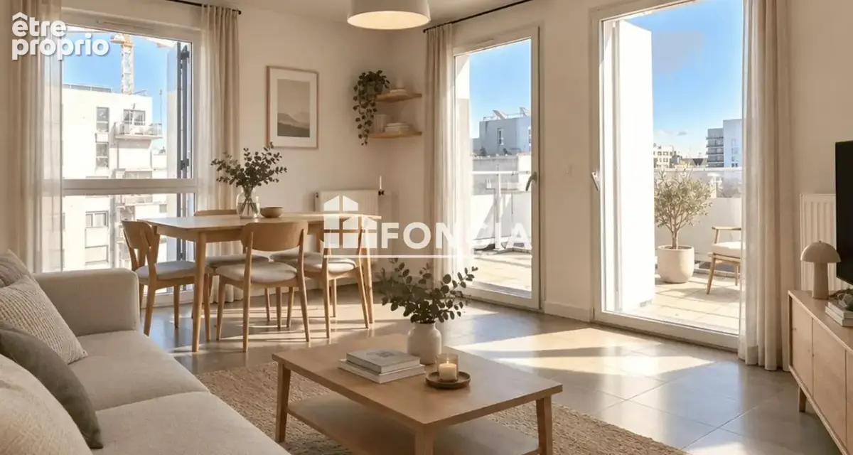 Appartement T3 Bordeaux Lac Terrasse Parking sécurisé bonne rentabilité - photo 1