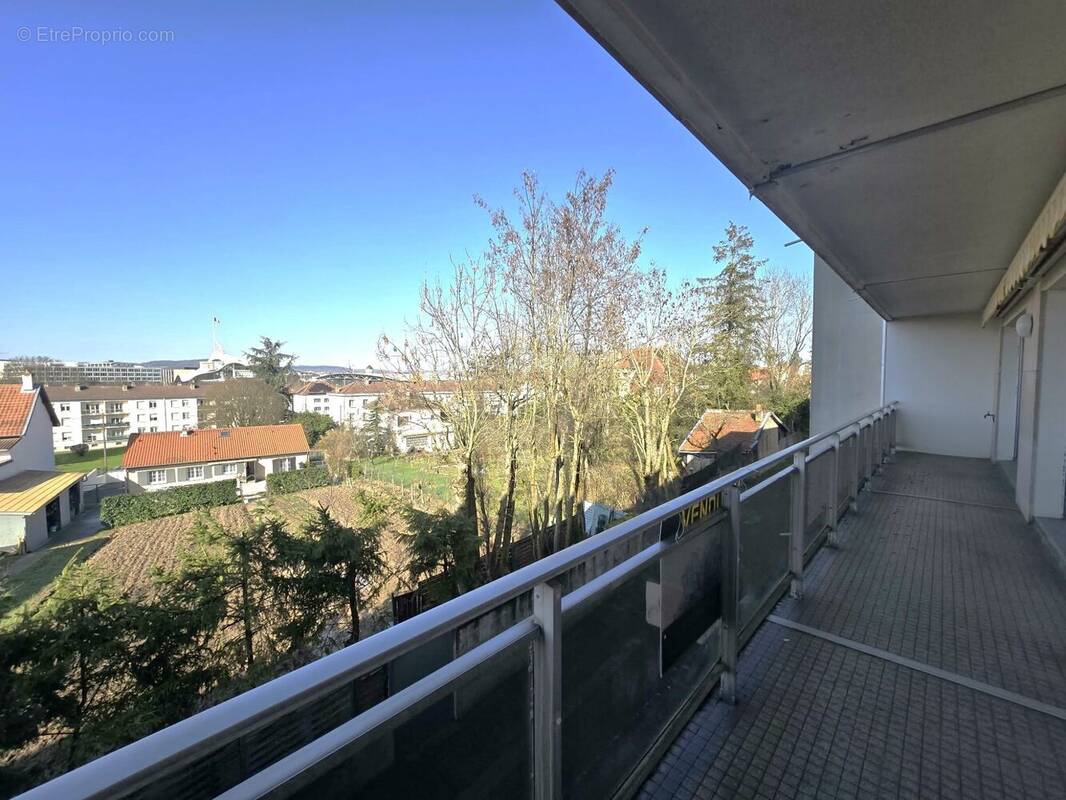 Vue depuis la terrasse - Appartement à METZ