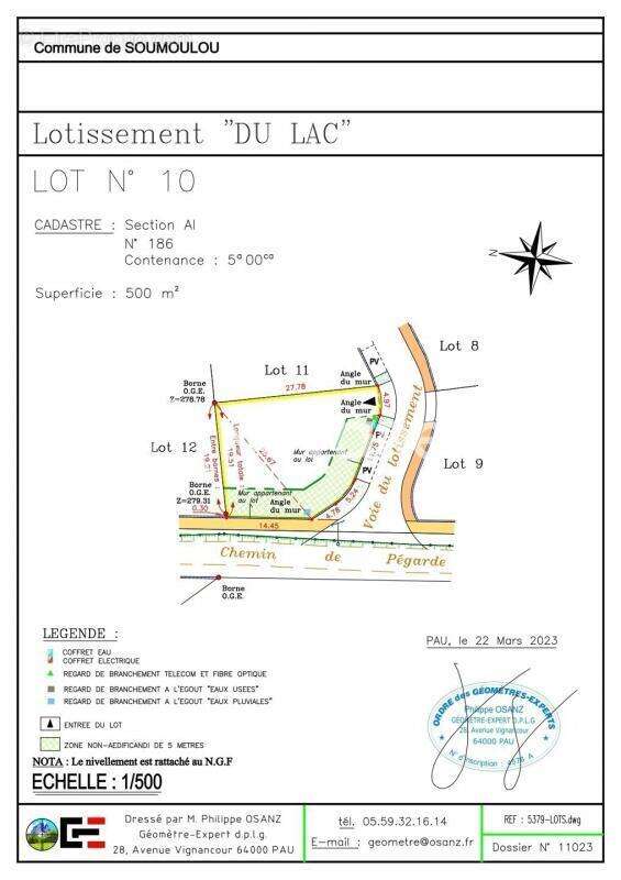 Terrain à SOUMOULOU