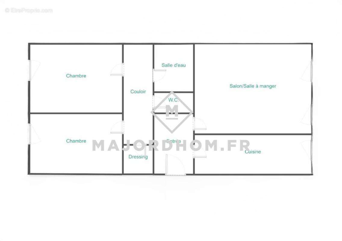 Appartement à MARSEILLE-9E