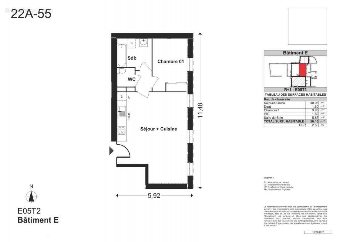 Appartement à FRONTON