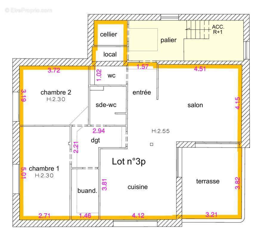 Appartement à ANGERS