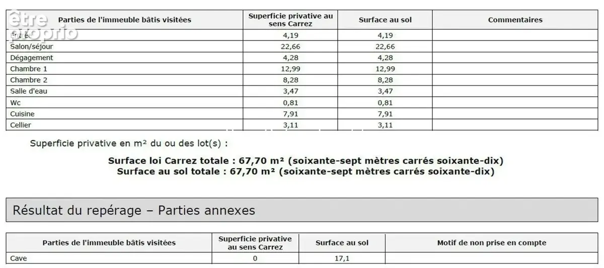 OULLINS T3 de 68m² au calme - photo 8