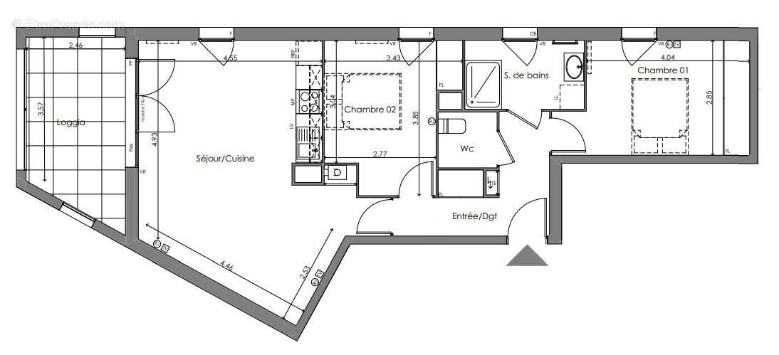 Appartement à SAINT-MEDARD-EN-JALLES