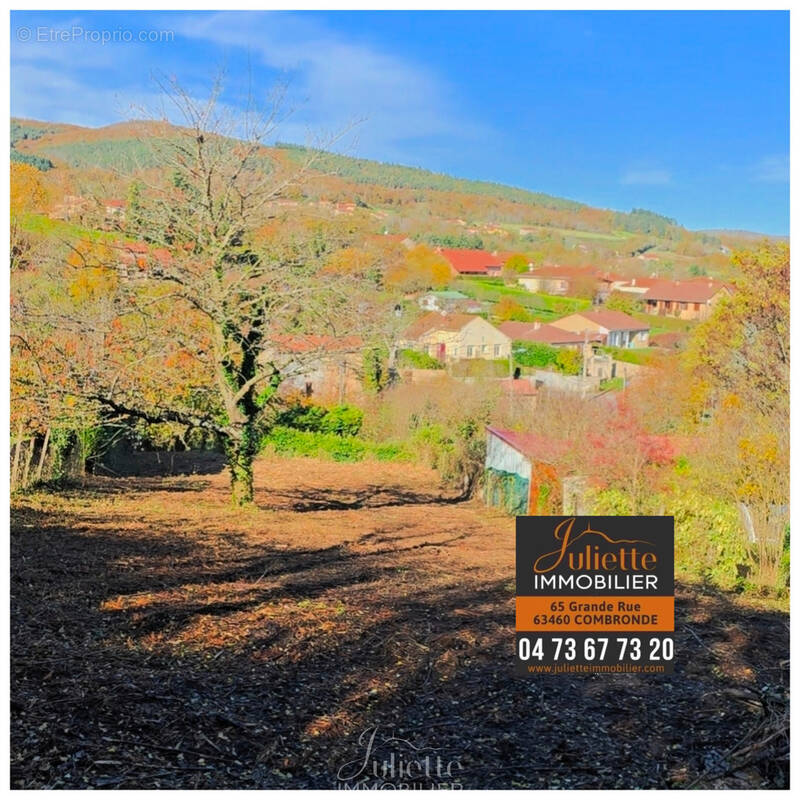 Terrain à COMBRONDE