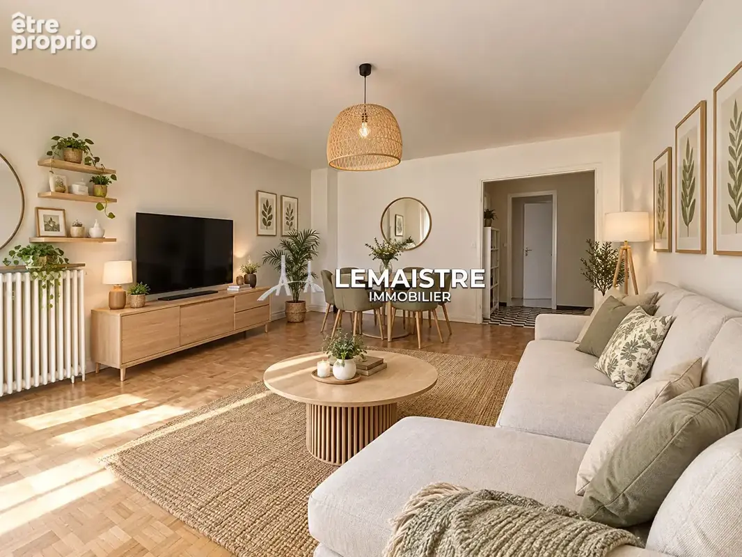 Appartement à vendre  Le Havre Félix Faure  75 m²  2 chambres  Terrasse plein sud - photo 5