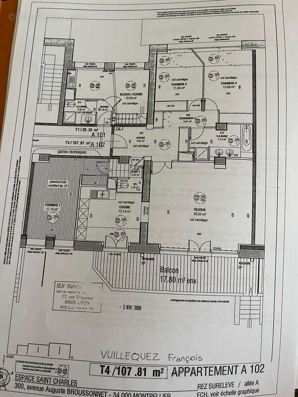 Appartement à MONTPELLIER