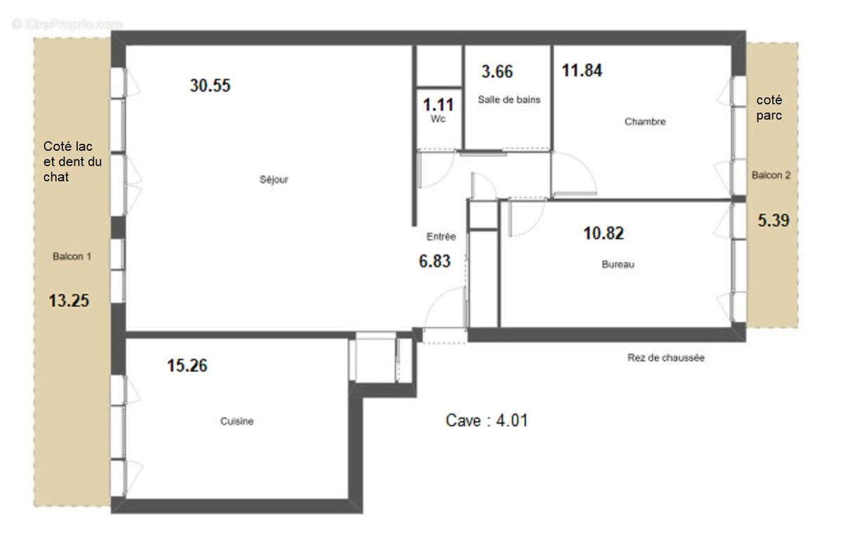 Appartement à AIX-LES-BAINS