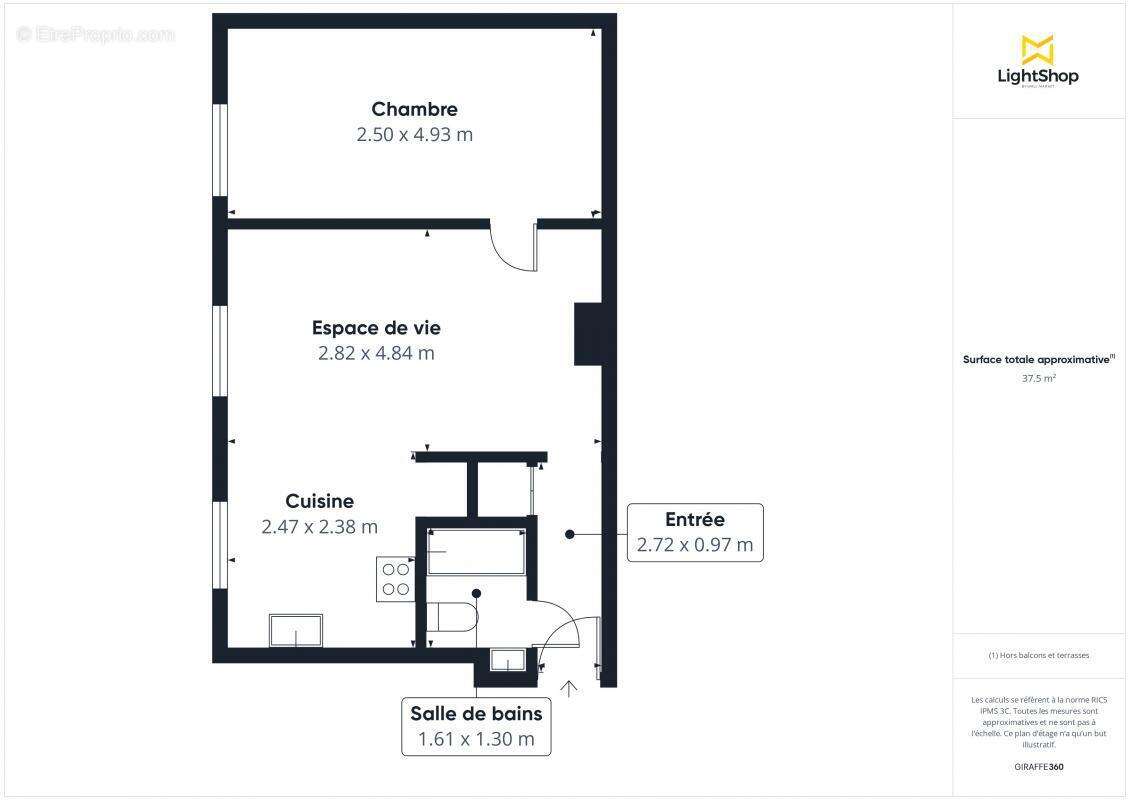 Appartement à PARIS-10E