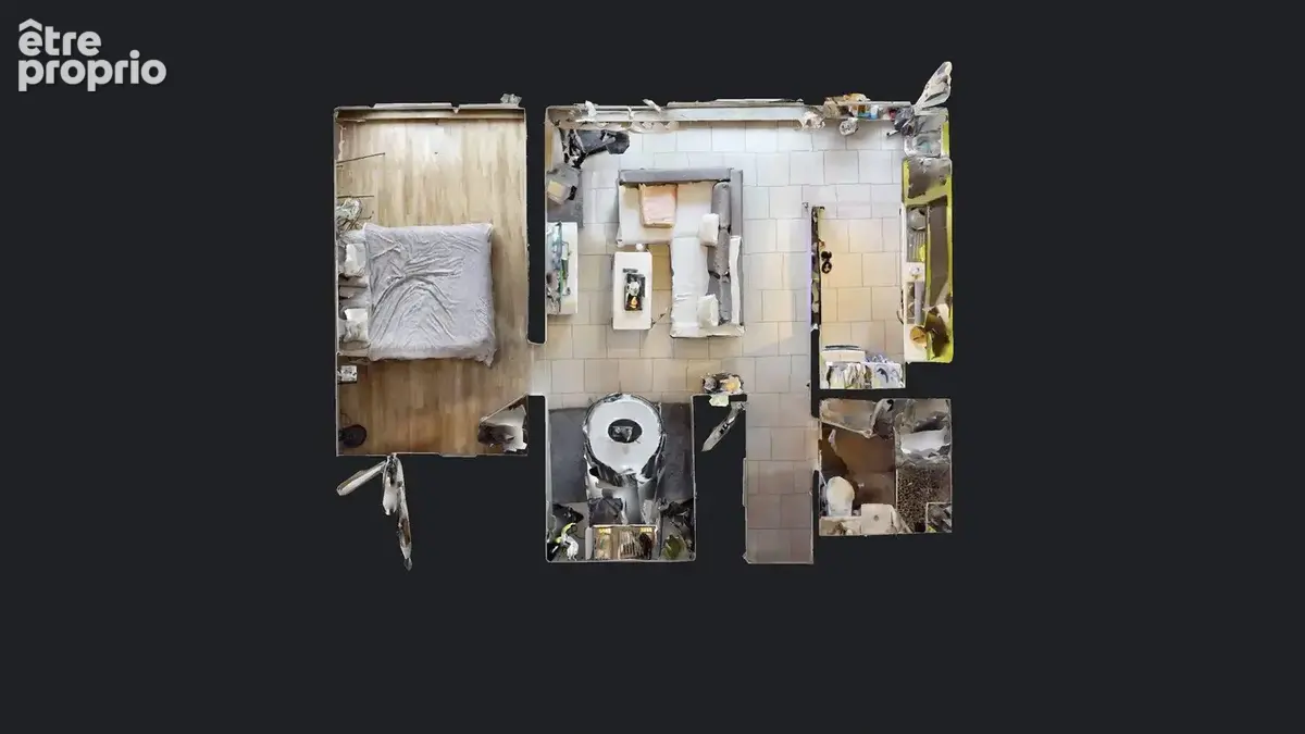 Appartement T2 de 46 m2 avec deux balcons et cave à Metz - photo 10