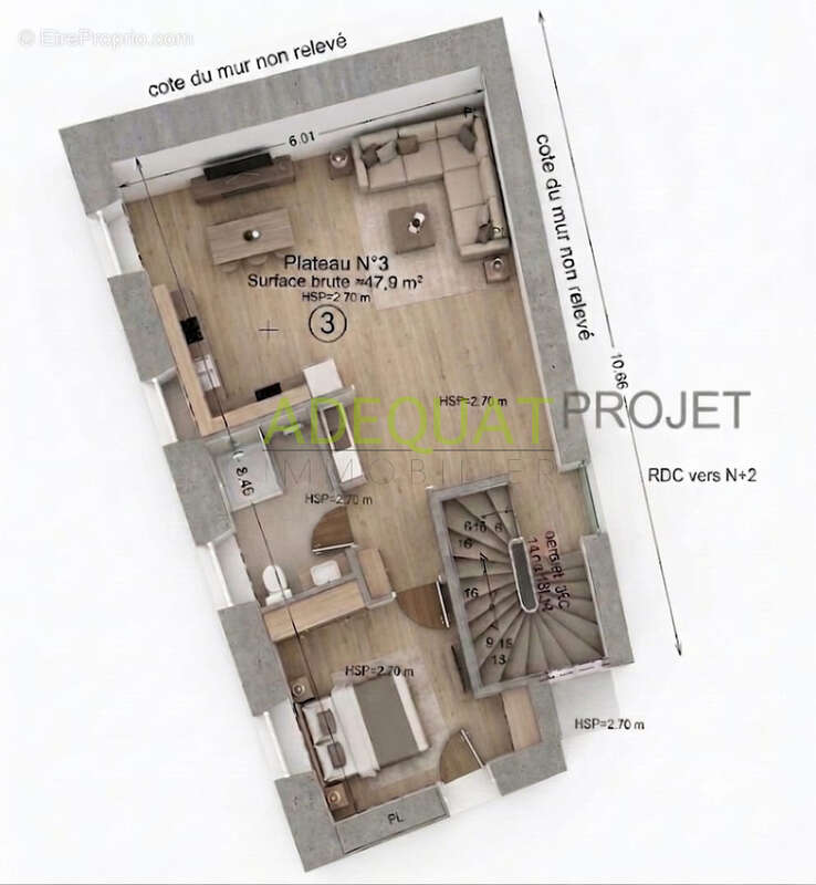 Appartement à LA TOUR-DU-PIN
