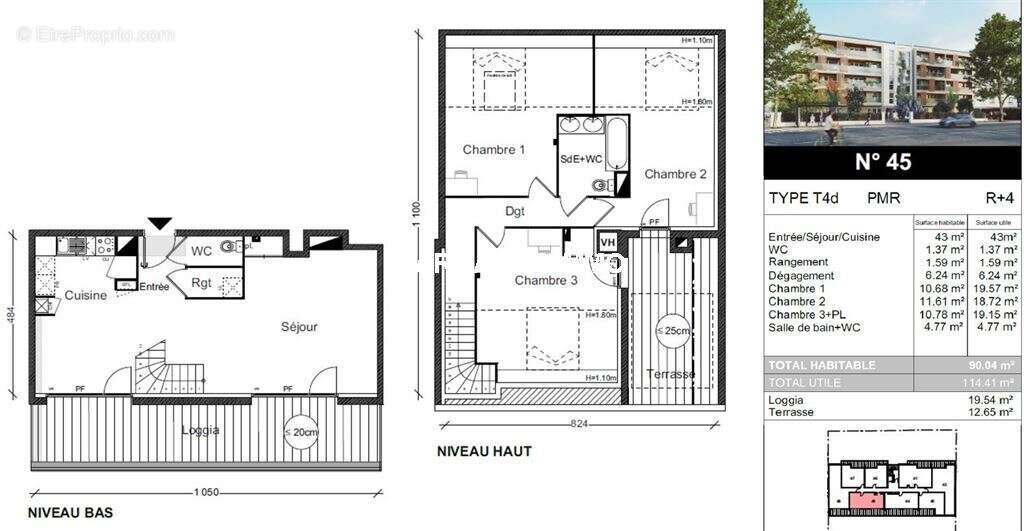 Appartement à TOULOUSE