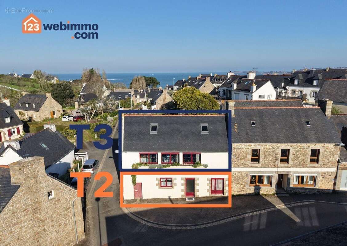 Maison à TREDREZ-LOCQUEMEAU