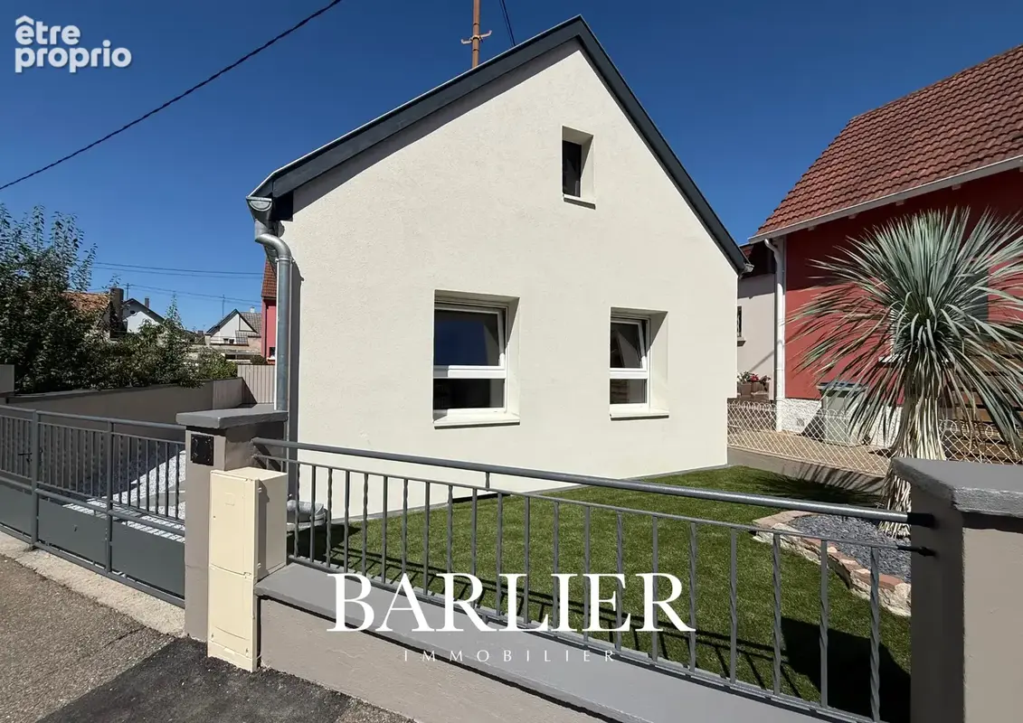 SOUFFELWEYERSHEIM - Maison de plain-pied rénovée 3 pièces 77m2 avec terrasse, cave et parkings - photo 17
